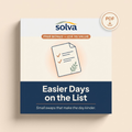 Easier Days on the List