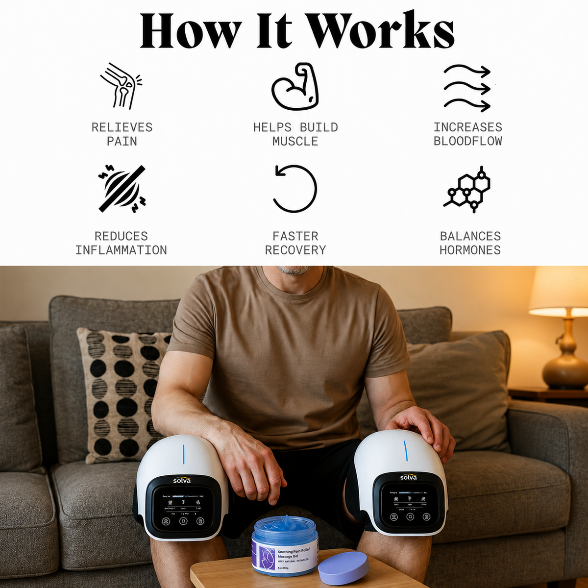 Solva Knee Recharge Pro