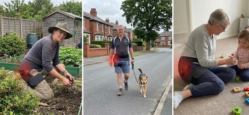 Customers back to gardening, walking and playing on the floor