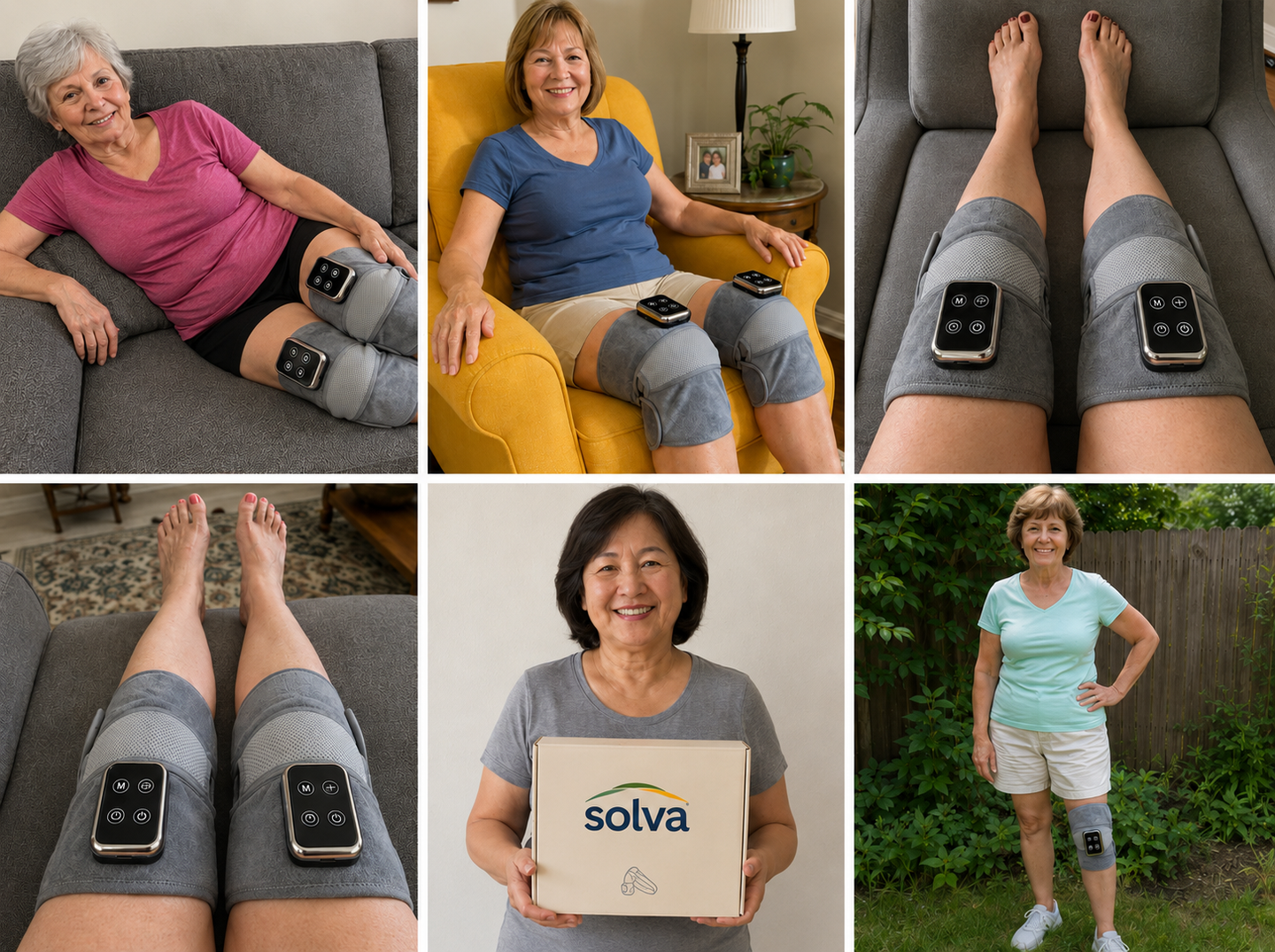 Patient using Solva Knee