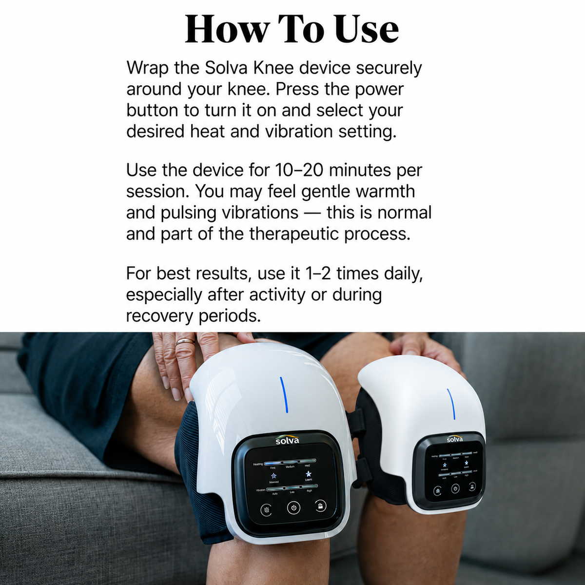 Solva Knee Recharge Pro