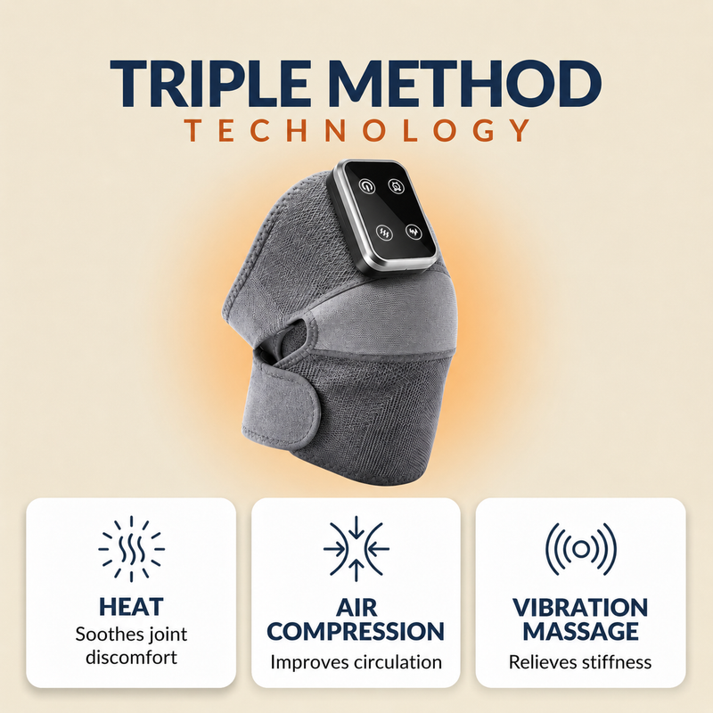 Solva Knee — Triple Therapy Recovery System