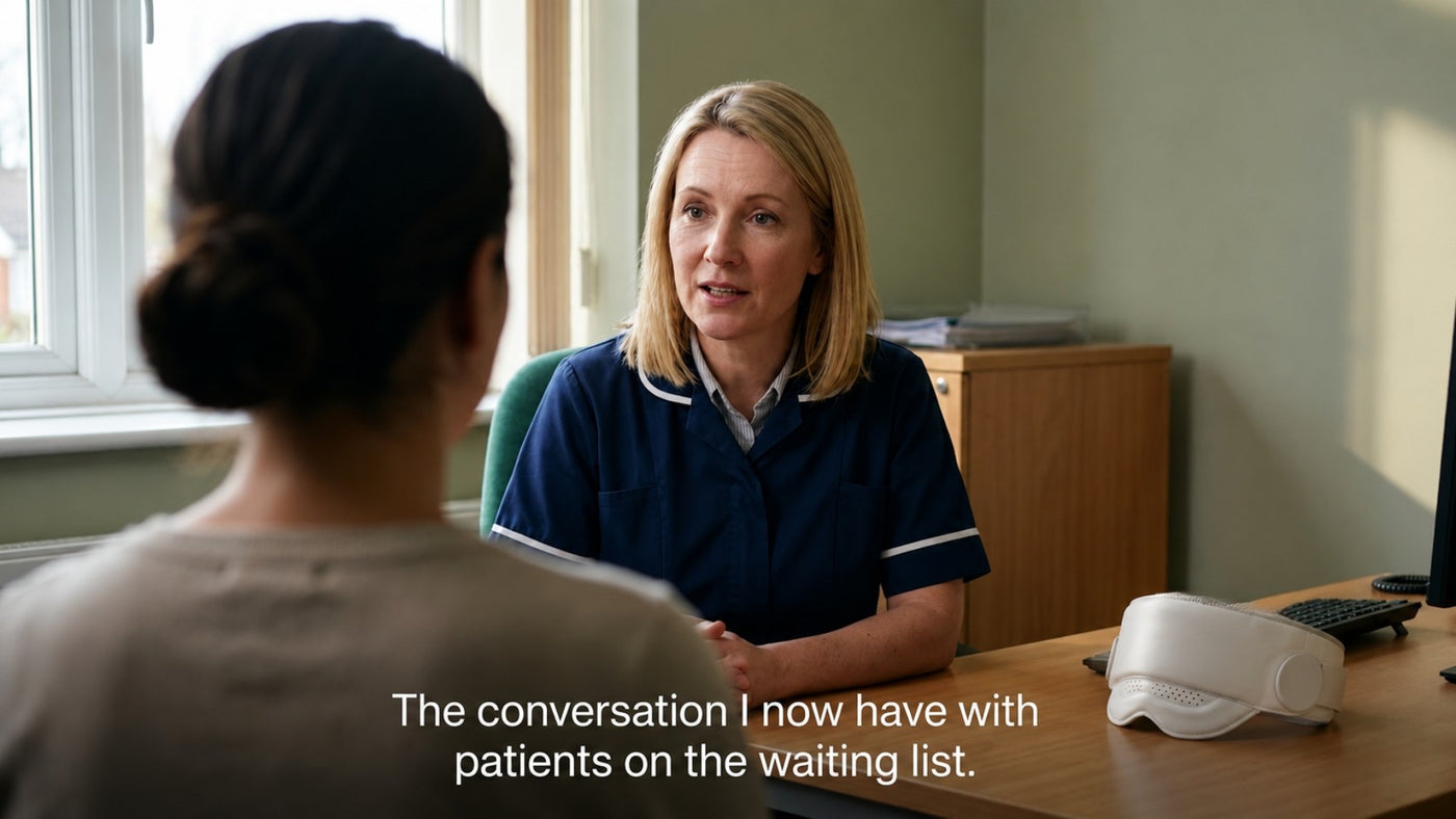 The conversation I now have with patients on the waiting list.