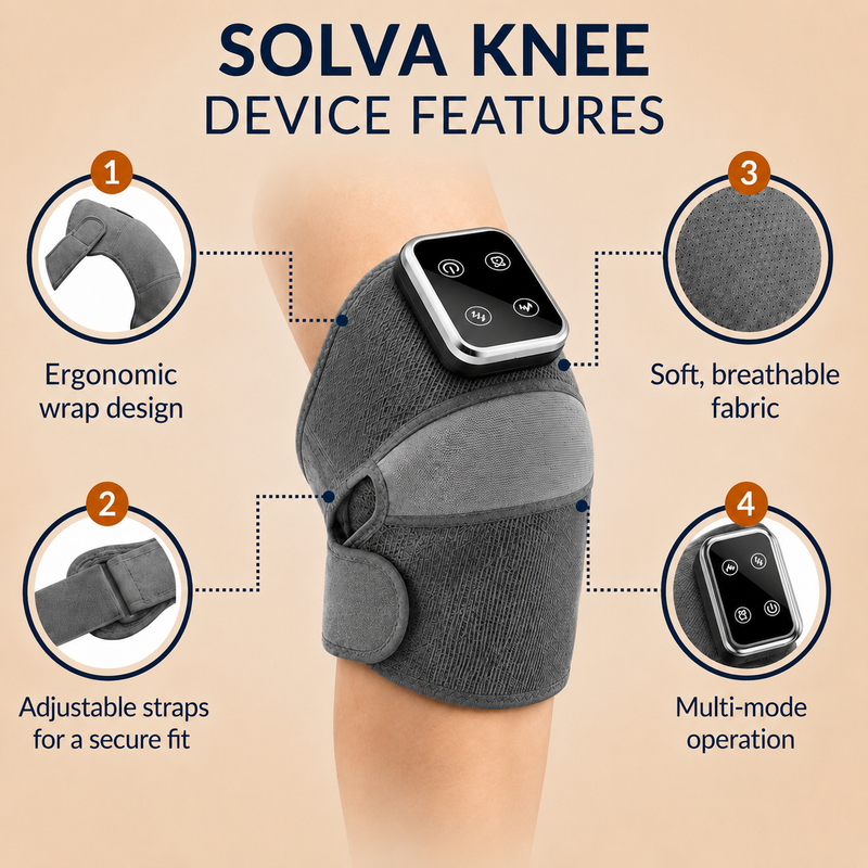 Solva Knee — Triple Therapy Recovery System