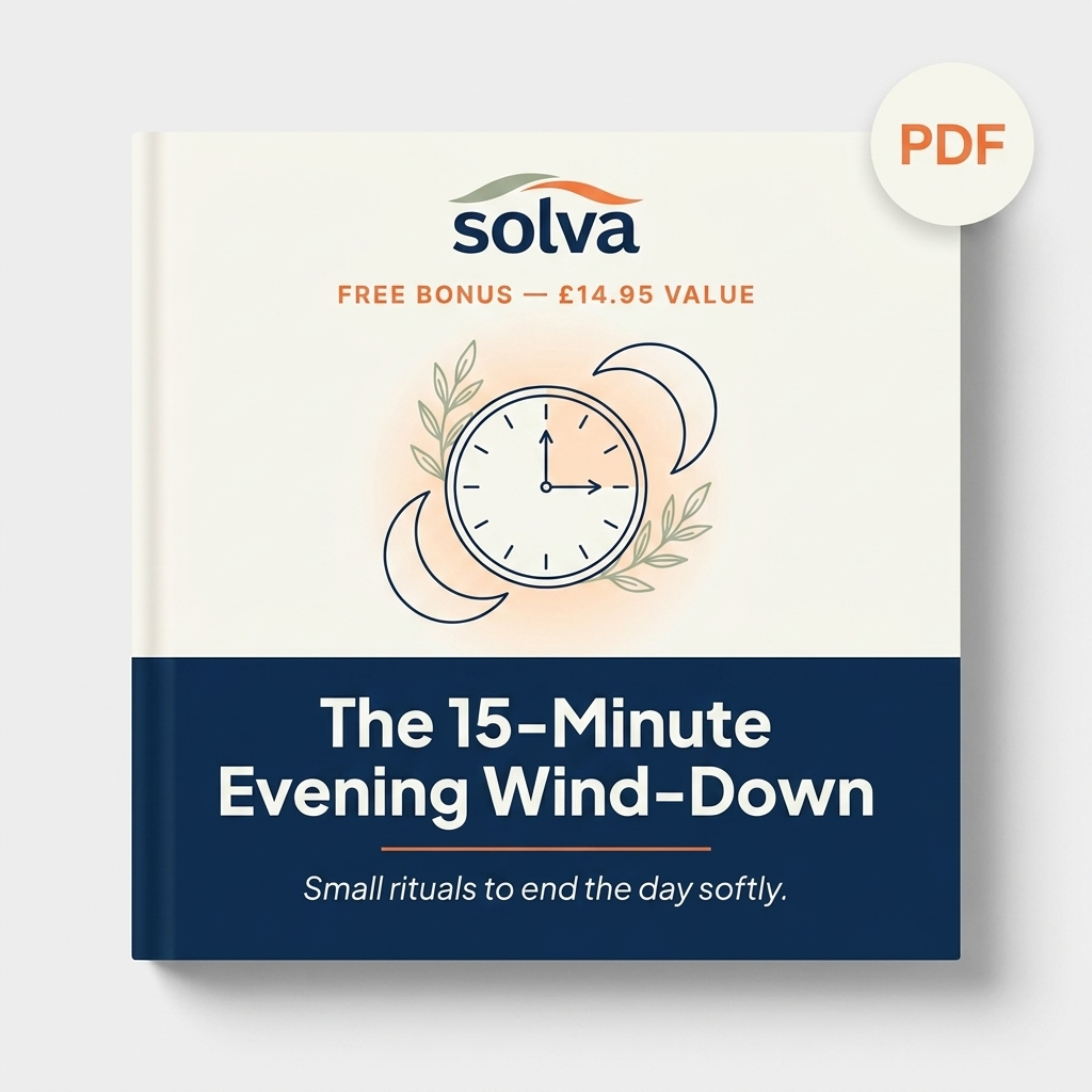 E-book: "The 15-Minute Evening Wind-Down" (£14.95)
