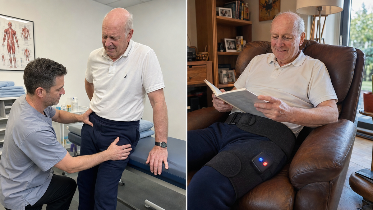 From the physio clinic to 15 minutes at home